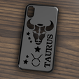 Case iphone X y XS Tauro8.png Case Iphone X/XS Taurus