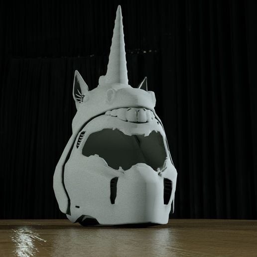 Doom Eternal - Pony Helmet - 3D model önizlemesi
