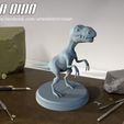 ToonDino.jpg Archivo STL Toon Dino・Plan imprimible en 3D para descargar