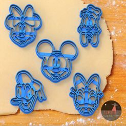 Mickey and friends.jpg cookie cutter (DISNEY - MICKEY - MINNIE)