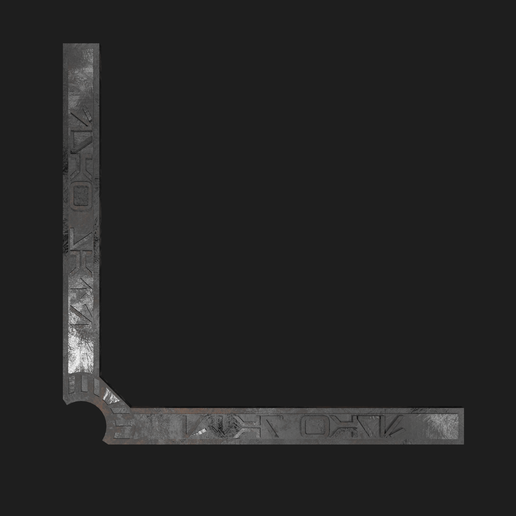 ⭐ Star Wars Shatterpoint corner ruler・ STL File for 3D printing・Cults