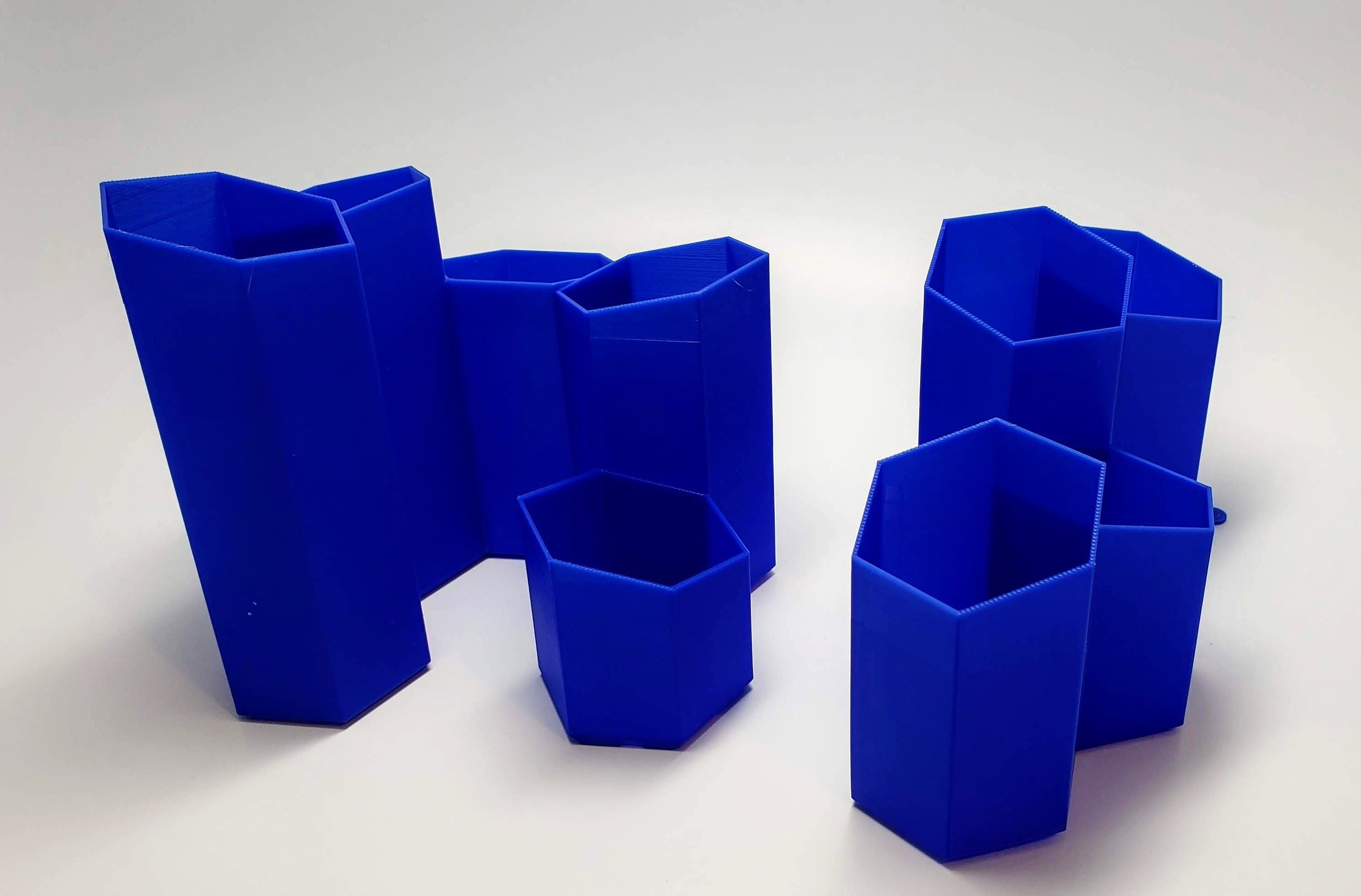 Download STL file Hex Desk Snake • Template to 3D print ・ Cults