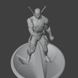 Captura-de-pantalla-2025-05-02-231131.png Deadpool Movie - Iconic Dance Scene | NSYNC 'Bye Bye Bye' Pose | STL Model with Base