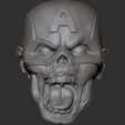 xfgxgxdfg.jpg Zombie Captain America head for action figures