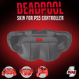 55.png DEADPOOL PS5 BOOTY CONTROLLER (dekorativ) 3MF-Datei enthalten