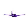 100- AF-2S GUARDIAN.stl AF-2S guardian - warbird scalemodel -1/48 scale