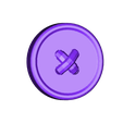 Sleeve_button.stl Free STL file Bold Machines: Mr. Walthersnap・3D printable model to download