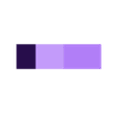 N.stl bi-color key ring Noam