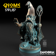 AD_Miniatures_03.png Gnome Druid, Tabletop RPG miniature or figurine