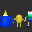 Untitled3.png Phin and jack and ice king from adventure time