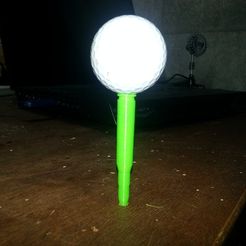 bullet_golf_tee1.jpg Free 3D file Bullet Golf Tee・3D printing design to download