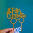 fc_topper_HP.jpg Harry Potter themed cake topper