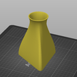 Capture2.png Triangle Bottle 1 Vase STL File - Digital Download -5 Sizes- Homeware, Minimalist Modern Design