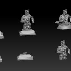 1.jpg Файл STL Tank Commander・Дизайн 3D принтера для загрузки