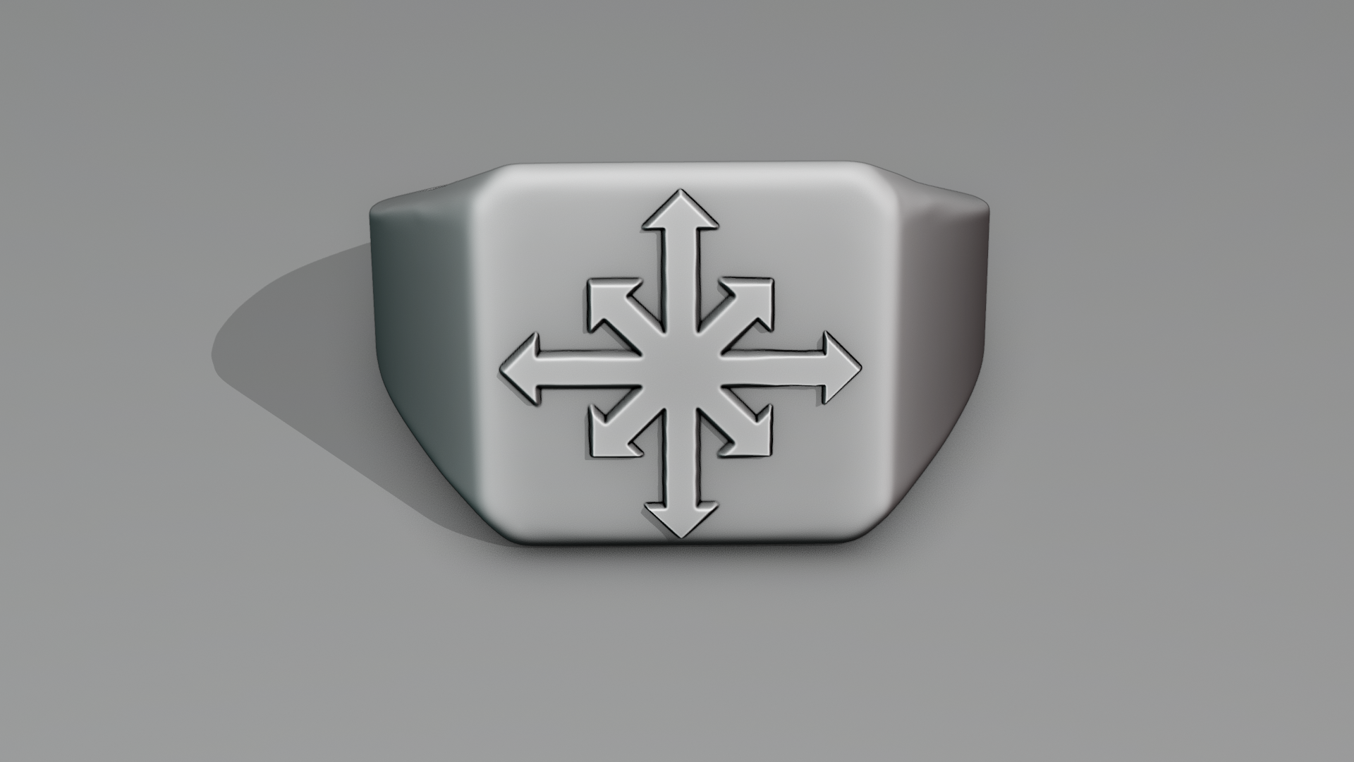 3D file Warhammer 40K Heretic Astartes Chaos Space Marines Ring・3D ...