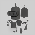 BenderBeer_03.png BENDER - FUTURAMA 3D: (DETAILED) ROBOT