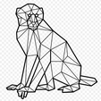 macaco.png Animals Geometric 2d - 34 Models Wall
