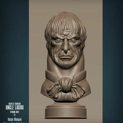 haunted-mansion-uncle-lucius-staring-bust-3d-model-obj-stl.jpg Haunted Mansion Uncle Lucius Staring Bust