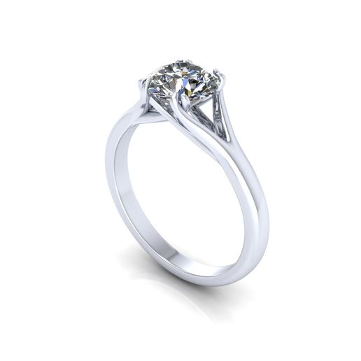 Solitaire Wedding Ring M17