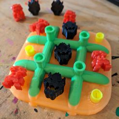 IMG_20180811_095438.jpg STL-Datei Mario vs. Bowser Tic Tac Toe・3D-druckbares Modell zum Herunterladen