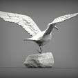 seagull-on-the-stone5.jpg Seagull on the stone 3D print model