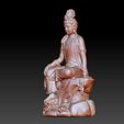 46guanyin2.jpg guanyin bodhisattva kwan-yin sculpture for cnc or 3d printer 46