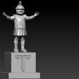 dfgfg.jpg NCAA - Troy Trojans football mascot statue - 3d Model print
