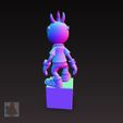 Cool-Dog-Character-FigureScreenshot_12.jpg Cool Character on a Cube - Stylish and Accessorized 3D Printable Figure