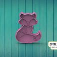 CUTTERDESIG j COOKIE CUTTER MAKER Fox Fox Cookie Cutter M6