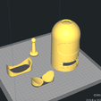 money bender print layout.png Free STL file money bender・3D printer design to download