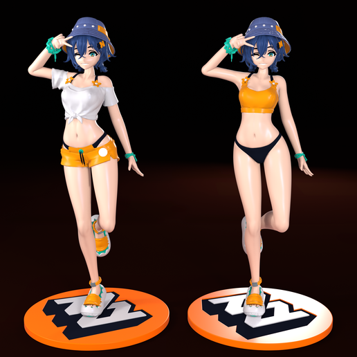 Belle-00.png Belle en bañador - Zenless Zone Zero