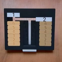 JUEGO-LOGICO-MUEVE-LAS-COLUMNAS-2-EN-1.jpeg STL-Datei LOGISCHES SPIEL - Panex - 2 IN 1. kostenlos・Objekt zum Herunterladen und Drucken in 3D