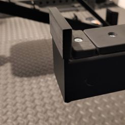 20230325_123054.jpg Archivo STL gratis Power Rack Spotter Arms SQMIZE® SQ8.0SA - Tapas protectoras・Plan de la impresora 3D para descargar