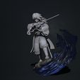 wip4.jpg Fichier 3D kimetsu no yaiba - tueur de démons - tomioka giyuu 3d print statue・Modèle à imprimer en 3D à télécharger, pako000