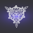 output-88-render.png STL file Decorative mural, celtic knot, pendant・3D printing idea to download