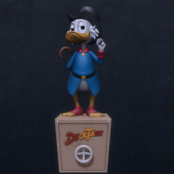 0.png Archivo 3D Fan Art del Tío Scrooge・Modelo para descargar y imprimir en 3D