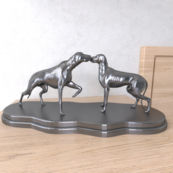 31.png STL file Dog Sculpture・Design to download and 3D print