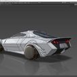 7,1.jpg Restomod concept car (ispired by Lancia) #VoxelabCultsCar