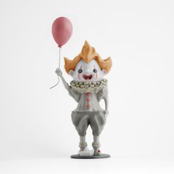 Pennywise lite.jpg STL file Pennywise・3D print design to download