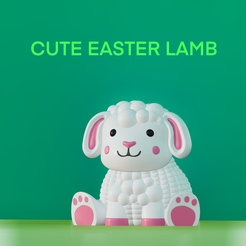 Cute_easter_lamb.png Cute easter lamb
