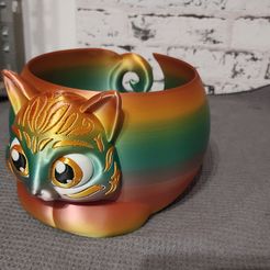 IMG_20240212_181427.jpg Bobbel Yarn Bowl Cat | Cute Cat Design