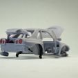 DSCF6666.jpg Nissan Skyline GTR34 tooned model kit
