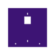 Backing.stl Game & Watch Display Frame