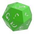 arabic-2.png ARABIC ALPHABET D28 POLYHEDRAL DIE Alternative Version