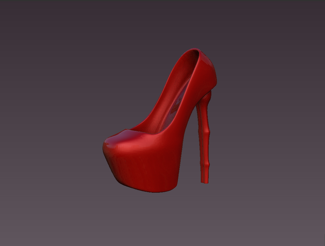Download file High heel shoeDoll • 3D printing model ・ Cults