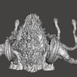 0b.jpg BIOLLANTE - Godzilla Kaiju ARTICULATED head, jaw, tentacles, and snappers High-Poly for 3D printing
