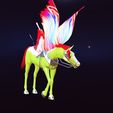 0_00071.jpg HORSE - DOWNLOAD Horse 3d model - for  3D Printing AND FBX RIGGED FOR 3D PROJECT PEGAUS PEGASUS HORSE 3D