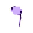 Esqueleto Wither Minecraft.stl Esqueleto murcho Mob de esqueleto do Minecraft