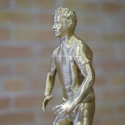 DSCF2403.JPG Archivo STL gratuito Estatua de motivación de Shia LaBeouf・Objeto para descargar e imprimir en 3D