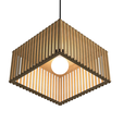 Cubo-Ripado-MDF-Cru-40x21cm-1.png CEILING LIGHT LAMP 3D PRINT AND LASER CUT FILES MODEL 26